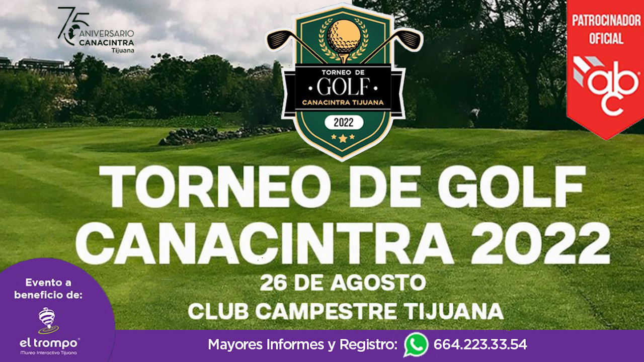 Torneo de Golf CANACINTRA 2022