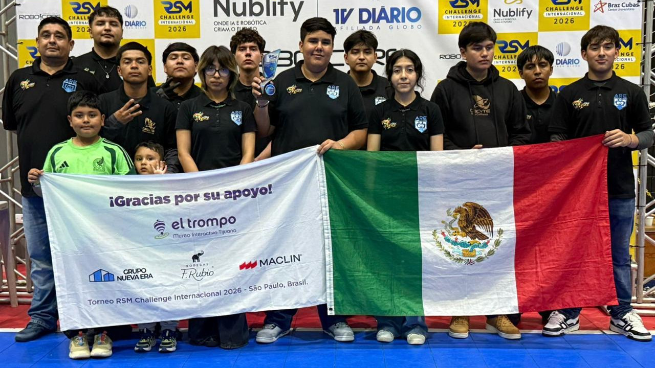 TRIUNFARON JÓVENES TIJUANENSES EN TORNEO DE ROBÓTICA EN BRASIL
