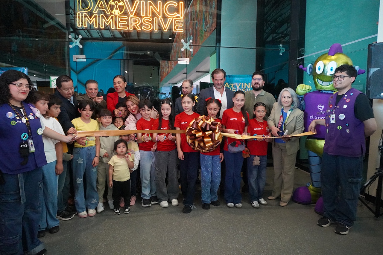 INAUGURÓ EL TROMPO EXPERIENCIA INMERSIVA SOBRE DA VINCI