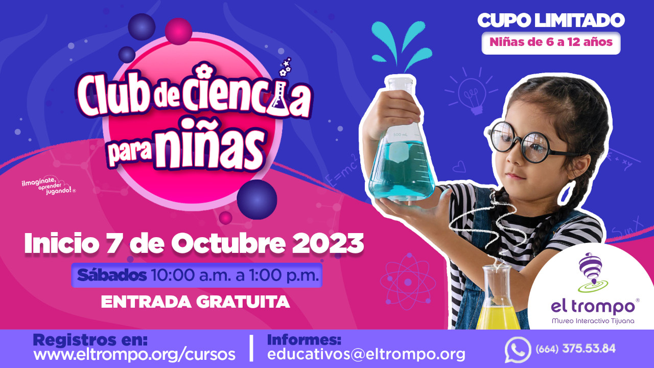 Club de ciencia para niñas