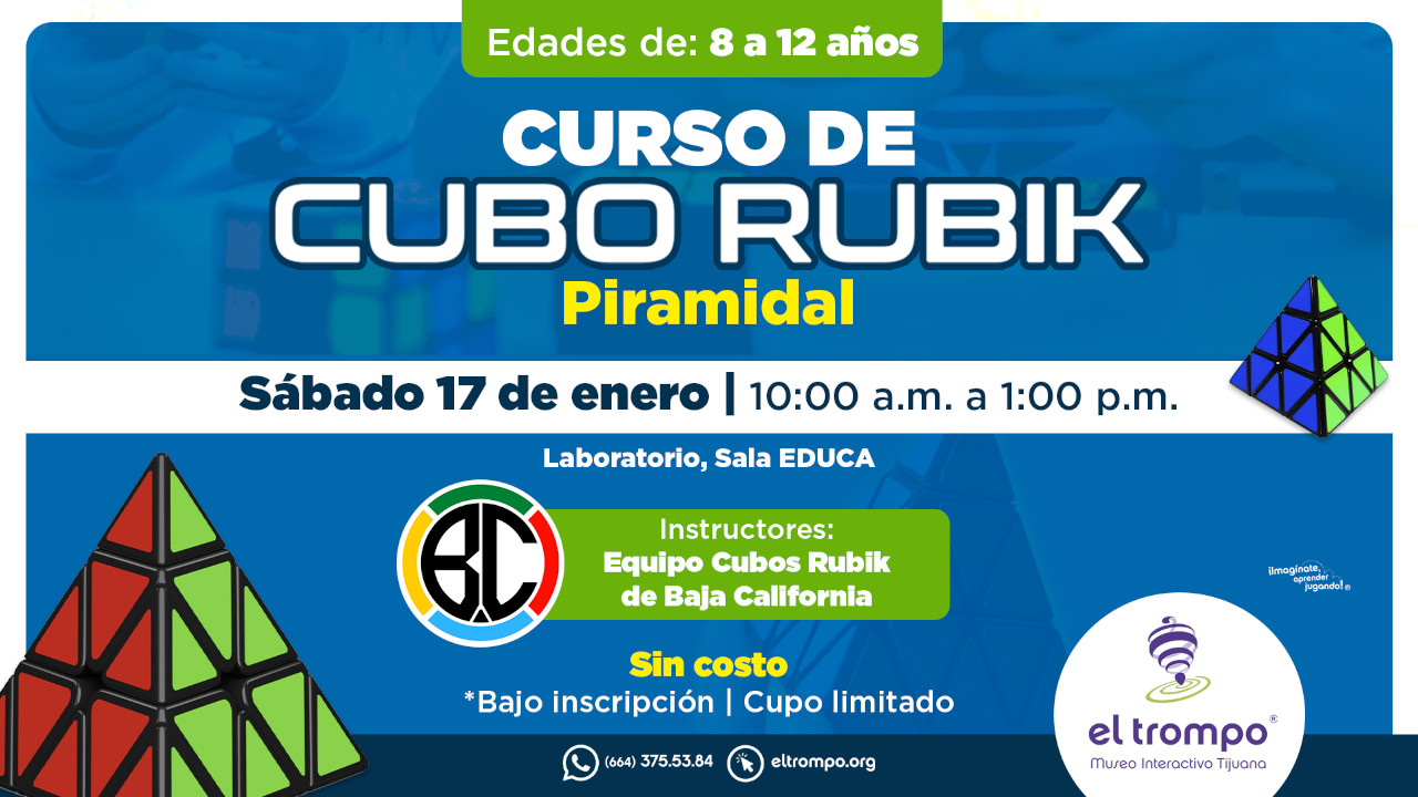 Curso de Cubo Rubik Piramidal 