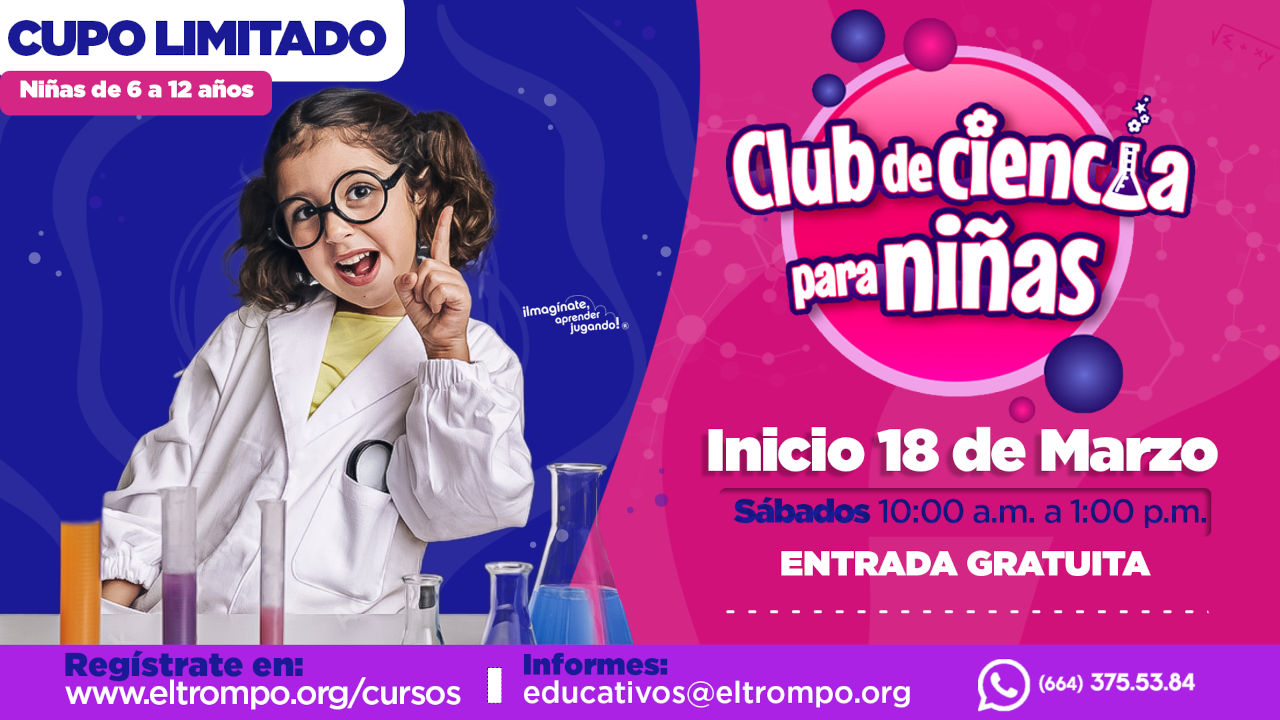 Club de ciencia para niñas